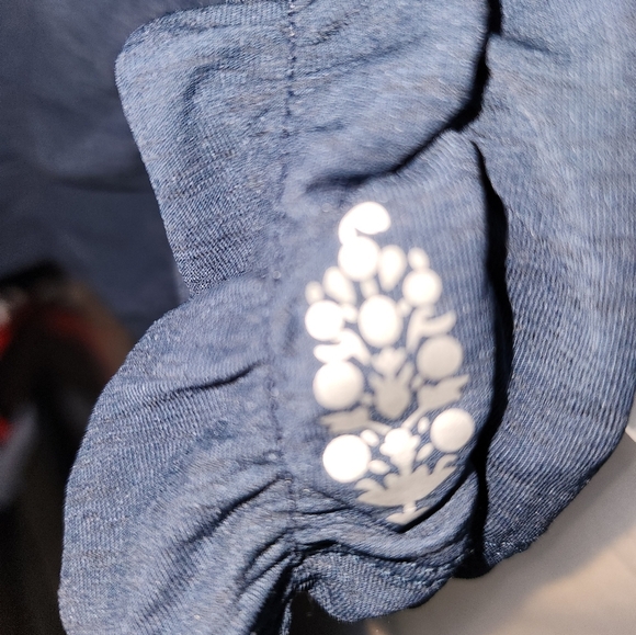 Free People Blue Ribbed Tank Top - Picture 6 of 6